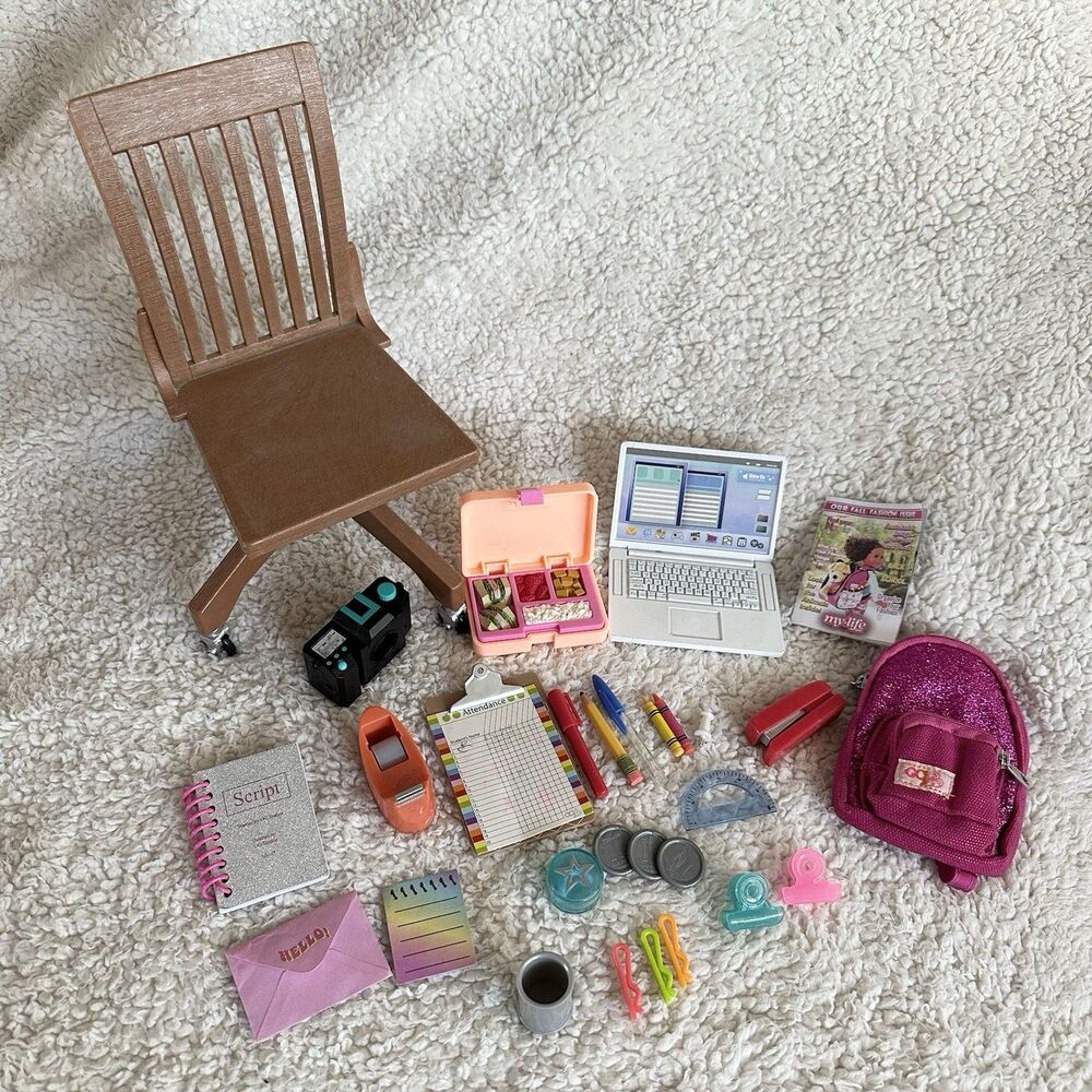 Our Generation Teacher Chair School Supplies Accessories For 18” Doll
